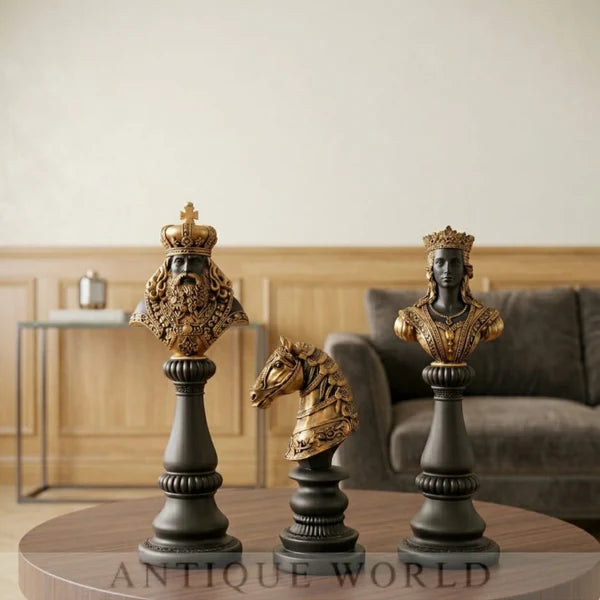 Artisan Chessmen Sculpture