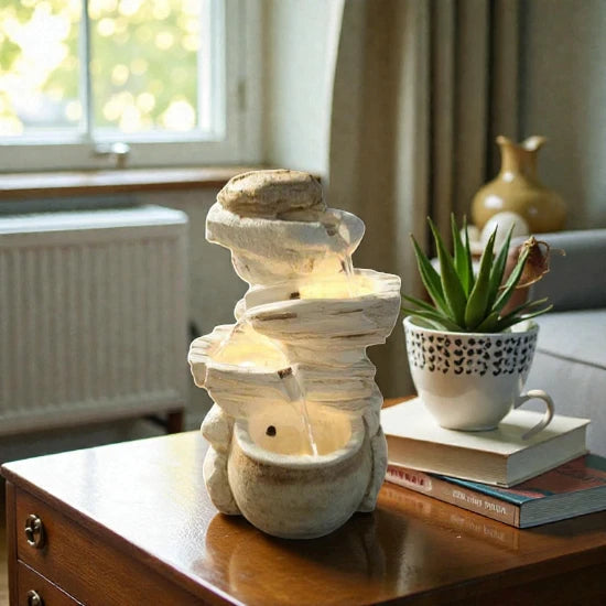 Luxury Round Indoor Water Fountain for Home & Office | The Last Interiors