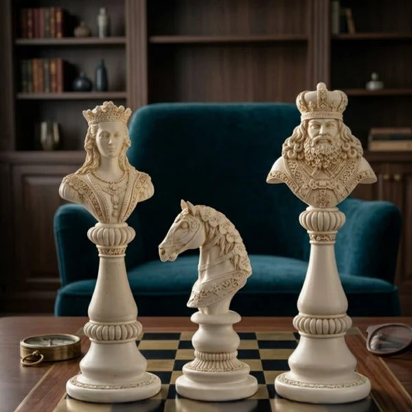 Artisan Chessmen Sculpture