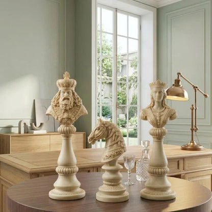 Artisan Chessmen Sculpture