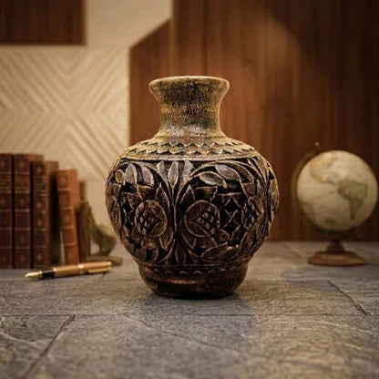 Antique Floral vase