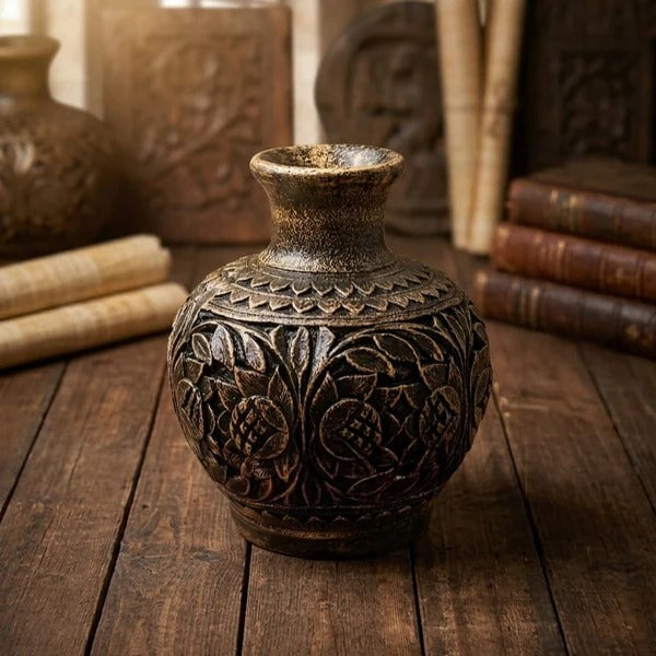 Antique Floral vase