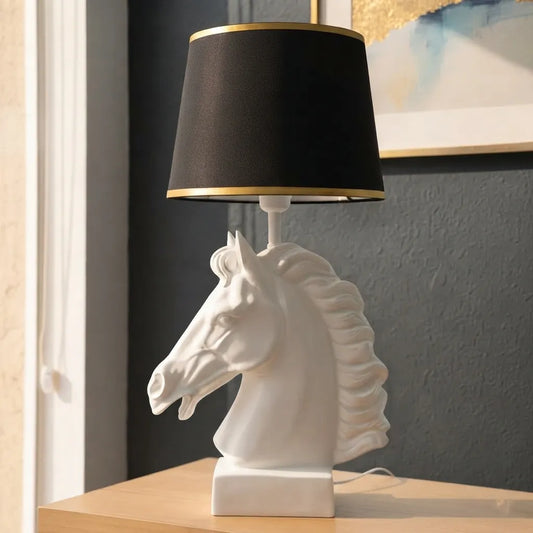 Royal Horse Figurine Table Lamp 1 Pc