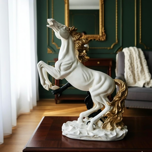 Jumping Horse Sculpture