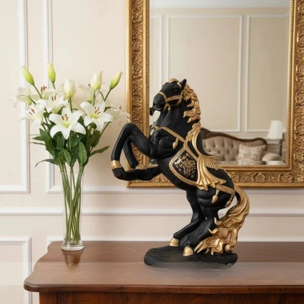 Antique Majesty Horse Statue